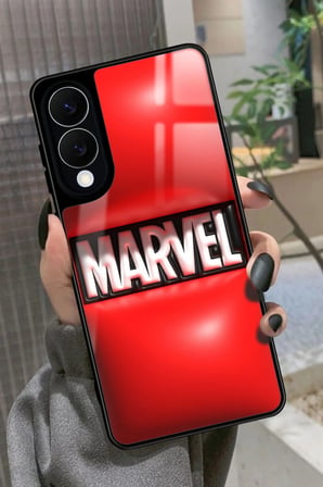 Samsung Galaxy S25 Edge Uyumlu Marvel Tasarımlı Parlak Silikon Kılıf