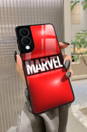 Samsung Galaxy S25 Edge Uyumlu Marvel Tasarımlı Parlak Silikon Kılıf