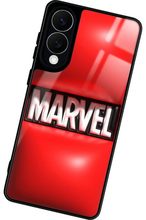Samsung Galaxy S25 Edge Uyumlu Marvel Tasarımlı Parlak Silikon Kılıf