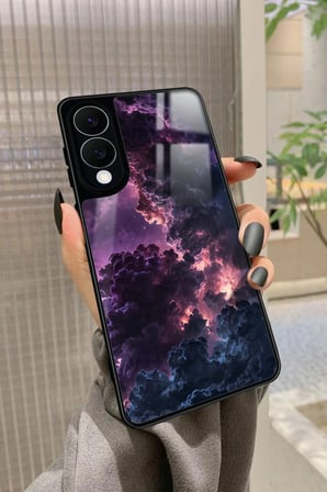 Samsung Galaxy S25 Edge Uyumlu Soyut Sanat Tasarımlı Parlak Silikon Kılıf