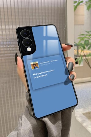 Samsung Galaxy S25 Edge Uyumlu Müslüm Gürses Şarkı Sözü Tasarımlı Parlak Silikon Kılıf