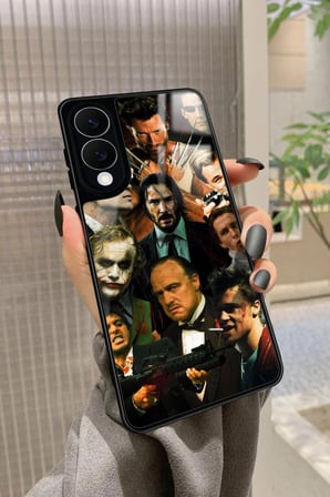 Samsung Galaxy S25 Edge Uyumlu Film Karakterleri Tasarımlı Parlak Silikon Kılıf
