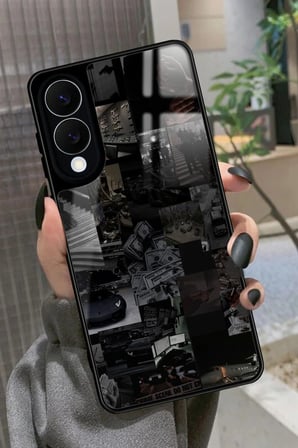 Samsung Galaxy S25 Edge Uyumlu Mafia Tasarımlı Parlak Silikon Kılıf