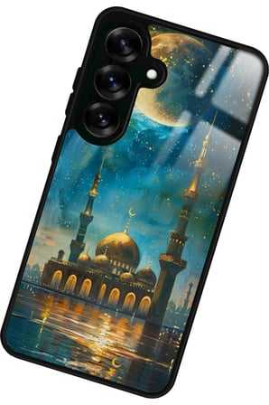 Samsung Galaxy S25 Plus Uyumlu Cami Tasarımlı Parlak Silikon Kılıf