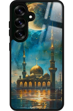 Samsung Galaxy S25 Plus Uyumlu Cami Tasarımlı Parlak Silikon Kılıf