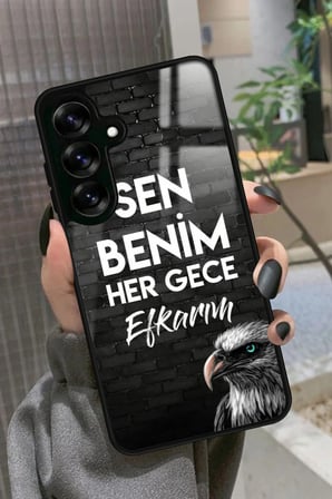 Samsung Galaxy S25 Plus Uyumlu Söz Yazılı Parlak Silikon Kılıf