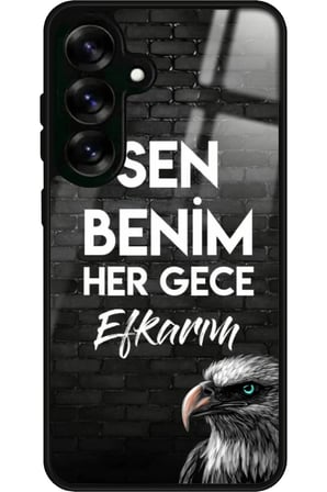 Samsung Galaxy S25 Plus Uyumlu Söz Yazılı Parlak Silikon Kılıf