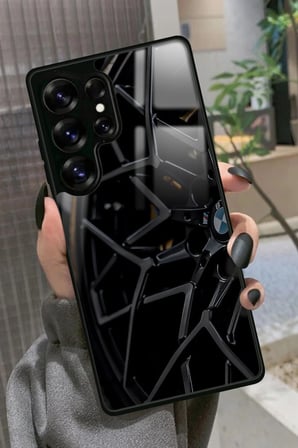 Samsung Galaxy S25 Ultra Uyumlu Araba Tasarımlı Parlak Silikon Kılıf