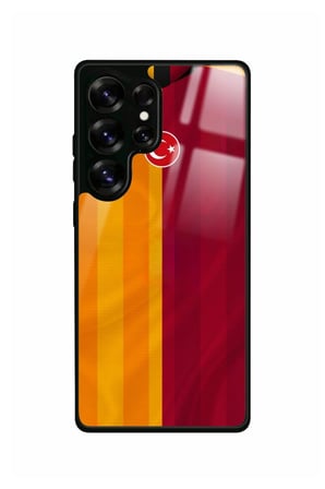 Samsung Galaxy S25 Ultra Uyumlu Futbol Takımı Tasarımlı Parlak Silikon Kılıf