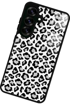Samsung Galaxy S25 Uyumlu Leopar Tasarımlı Parlak Silikon Kılıf