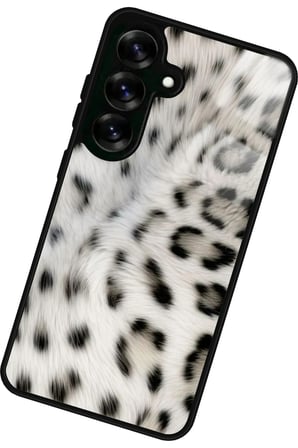 Samsung Galaxy S25 Uyumlu Leopar Tasarımlı Parlak Silikon Kılıf