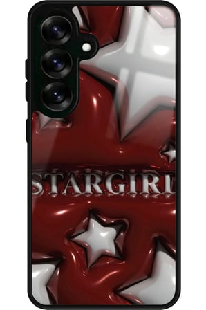 Samsung Galaxy S25 Uyumlu Star Girl Tasarımlı Parlak Silikon Kılıf