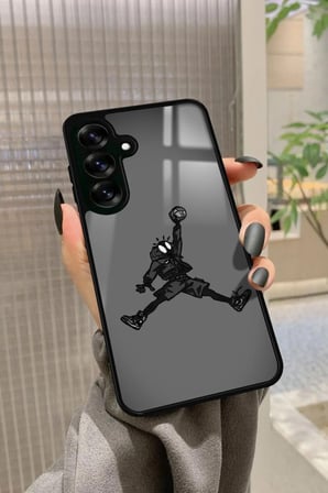 Samsung Galaxy S25 Uyumlu Basketbol Tasarımlı Parlak Silikon Kılıf