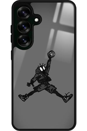 Samsung Galaxy S25 Uyumlu Basketbol Tasarımlı Parlak Silikon Kılıf