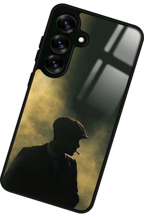 Samsung Galaxy S25 Uyumlu Thomas Shelby Tasarımlı Parlak Silikon Kılıf