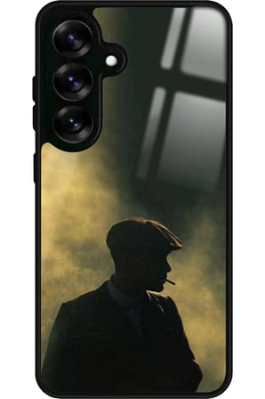 Samsung Galaxy S25 Uyumlu Thomas Shelby Tasarımlı Parlak Silikon Kılıf