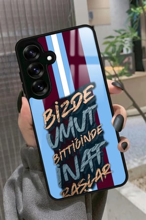 Samsung Galaxy S25 Uyumlu Söz Tasarımlı Parlak Silikon Kılıf