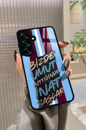 Samsung Galaxy S25 Uyumlu Söz Tasarımlı Parlak Silikon Kılıf