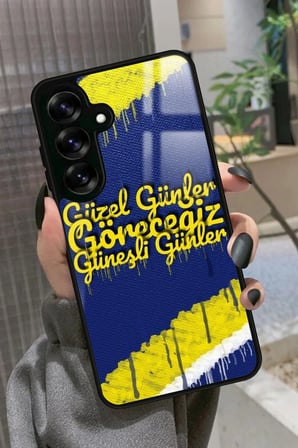 Samsung Galaxy S25 Uyumlu Söz Yazılı Parlak Silikon Kılıf