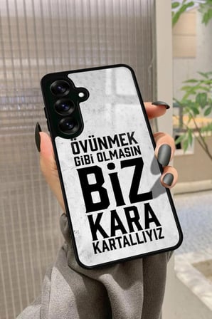 Samsung Galaxy S25 Uyumlu Söz Yazılı Parlak Silikon Kılıf