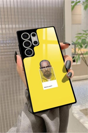 Samsung Galaxy S24 Ultra Uyumlu Breaking Bad Tasarımlı Parlak Silikon Kılıf