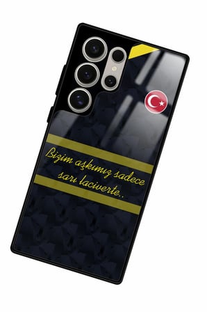 Samsung Galaxy S24 Ultra Uyumlu Söz Yazılı Parlak Silikon Kılıf