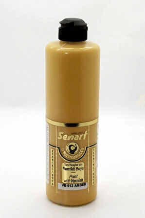 Senart Multisurface Vernikli Boya 500 Ml. Vb13 Amber