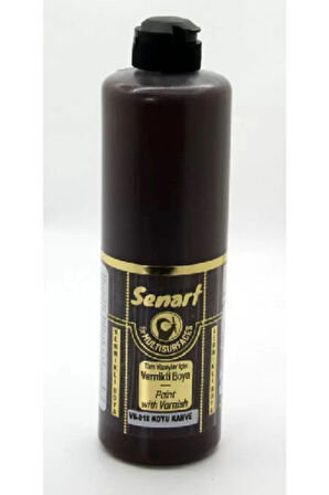 Senart Multisurface Vernikli Boya 500 Ml. Vb18 Koyu Kahve