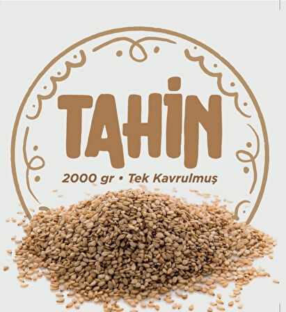 Tek Kavrulmuş Taze Tahin - 2000gr