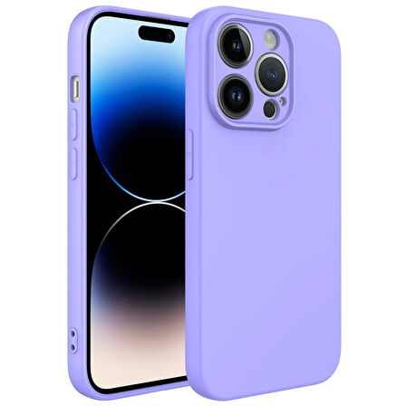 iPhone 14 Pro Max Uyumlu Kılıf İç Yüzeyi Kadife Lansman Kapak
