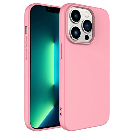 iPhone 14 Pro Max Uyumlu Kılıf İç Yüzeyi Kadife LSR Lansman Kapak