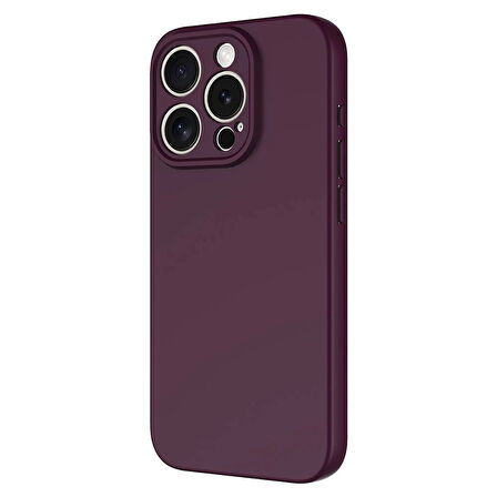 iPhone 15 Pro Max Uyumlu Kılıf İç Yüzeyi Kadife Lansman Kapak