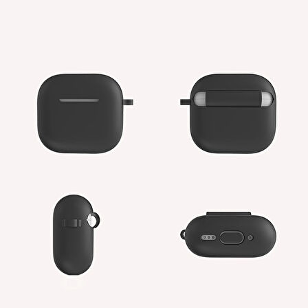 Apple Airpods 4 Uyumlu Standart Silikon Kılıf