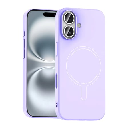 Apple iPhone 17 Uyumlu Kılıf M-Safe Şarj Ultra İnce Yapılı Kamera Korumalı Elio Sert PC Kapak