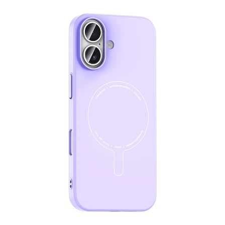 Apple iPhone 17 Uyumlu Kılıf M-Safe Şarj Ultra İnce Yapılı Kamera Korumalı Elio Sert PC Kapak