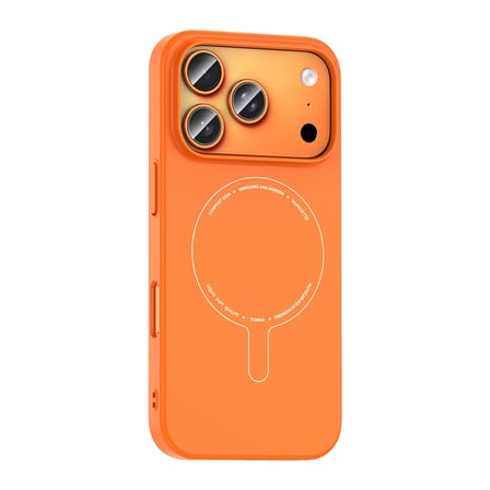 Apple iPhone 17 Pro Uyumlu Kılıf M-Safe Şarj Ultra İnce Yapılı Kamera Korumalı Elio Sert PC Kapak