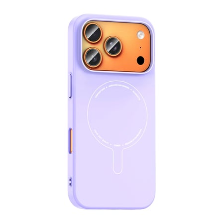 Apple iPhone 17 Pro Max Kılıf M-Safe Şarj Özellikli Kamera Korumalı Zore Elio Sert PC Kapak