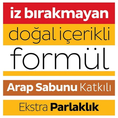 Premium Yüzey Temizlik Havlusu 100 Adet Arap Sabunlu