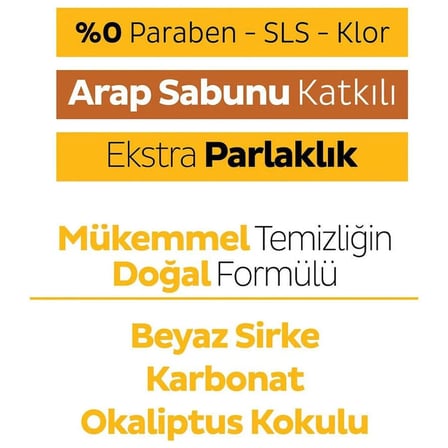 Premium Yüzey Temizlik Havlusu 100 Adet Arap Sabunlu