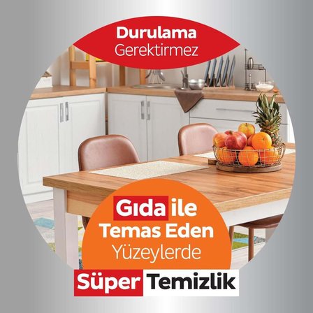Mutfak Temizlik Havlusu 50 Adet Portakal