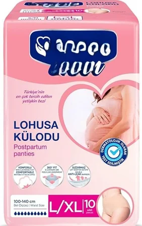Lohusa Külodu L/XL Beden 10 Adet