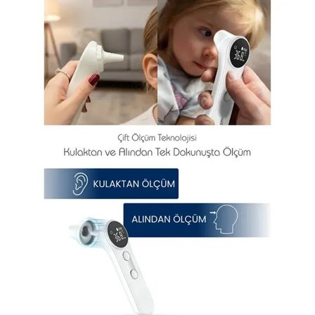 Kulaktan & Alından Ateş Ölçer