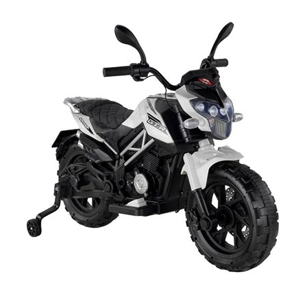 447 Motocross Akülü Motosiklet Beyaz