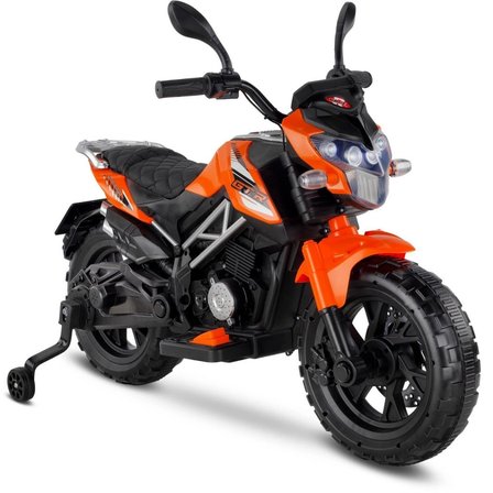 447 Motocross Akülü Motorsiklet 12V Turuncu
