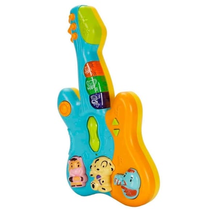 Sesli ve Işıklı Hayvan Figürlü Gitar