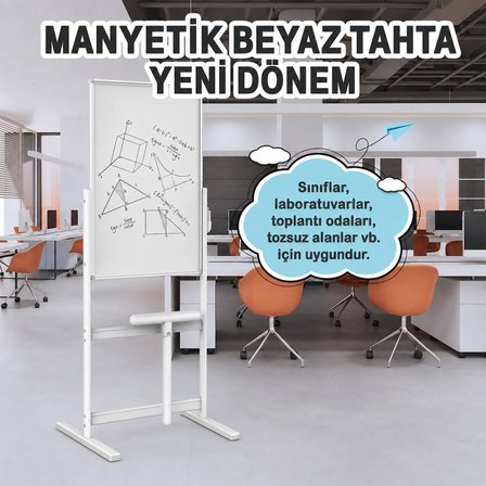 Manyetik Sihirli Yazı Tahtası 58" - 147 cm