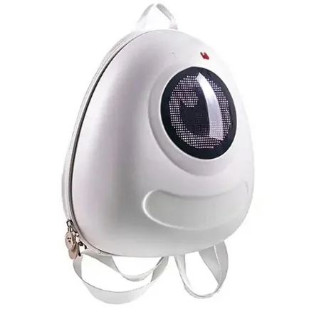 Led Işıklı Çocuk Sırt Çantası-Beyaz