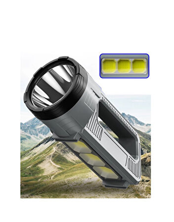 Güçlü Şarjlı Fener Masa Lambası