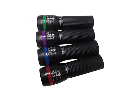 Şeritli Zoomlu Fener Dağcı Kamp Outdoor Fener Lamba