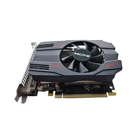 Seclife 4GB Radeon RX 550 GDDR5 128Bit DVI HDMI DP Fan